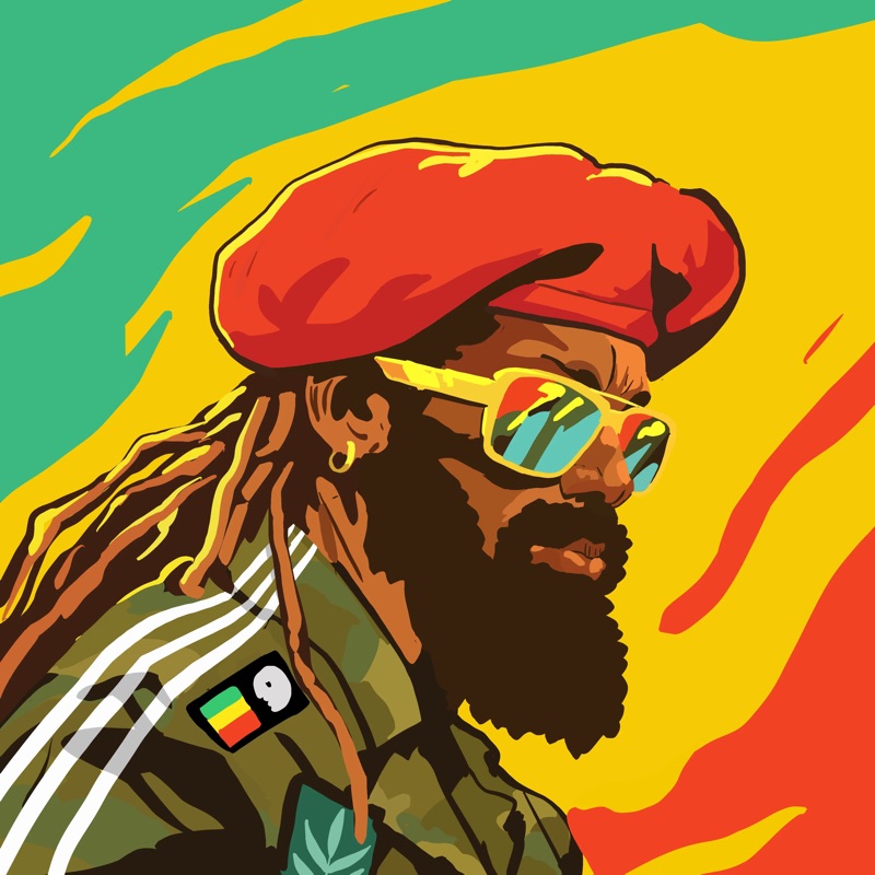 Abstract Herb 28 — daily side-profile character study by David Herbrechter