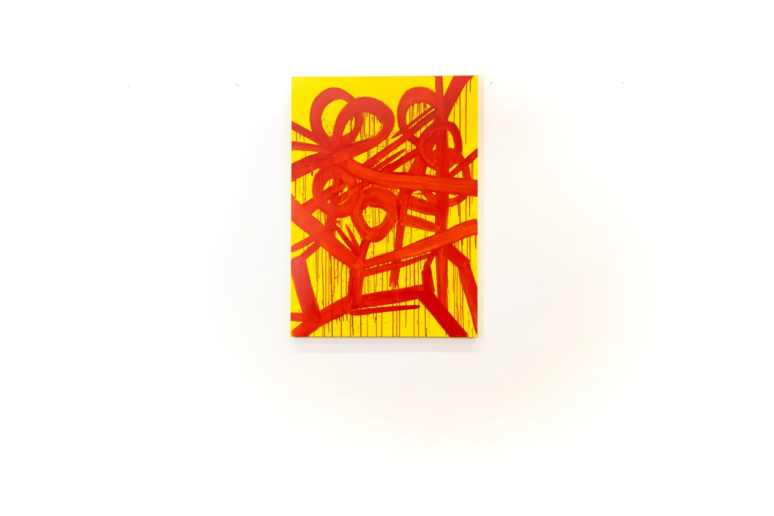 Painting No. 17 by David Herbrechter — acrylic on canvas, figurative city scene